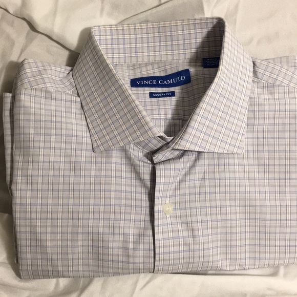 Vince Camuto - Checked/Pin Striped Button Down XXL - Picture 8 of 8